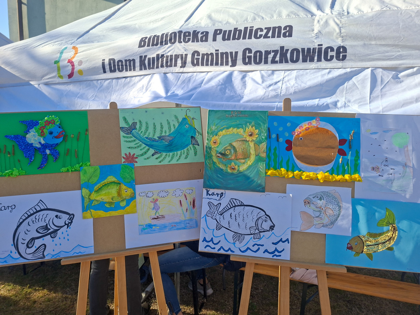 Stoisko Karpia sprzedaży bezpośredniej